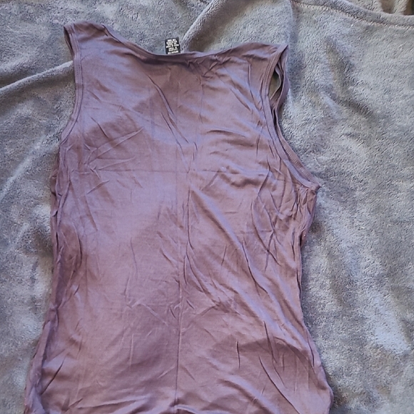 Rue21 Purple Tank Top with Pink Bow Accents - Picture 3 of 3
